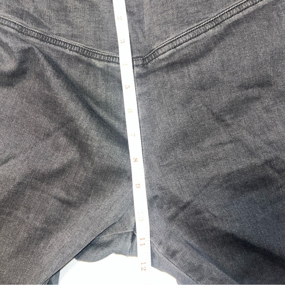 Calzedonia Dark Grey Washed Pull On Jeans Skinny Size Large - Picture 5 of 7